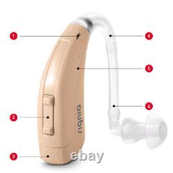 2xSignia Fast P Behind The Ear Digital Hearing Aids BTE Pair US Ship