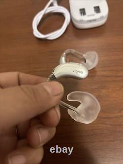2xSignia Motion Charge&Go SP 1X Severe To Profound BTE Hearing Aid + Charger