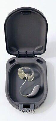 AGXO K130 hearing aids/Right Side & A Box Of 8 Packs Of Batteries, and 3 cases