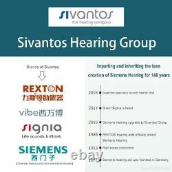 A+Siemens Vibe Hearing Aids 130dB BTE 8 Channels Original Chips Hearing Aid