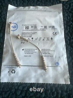 Advanced Bionics Naida RF Cable CI-5415 Beige 3.5 9cm New Not Sealed (set Of 2)