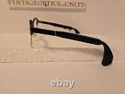 Bausch N Lomb Vintage Eyeglasses With Qualitone Hearing Aid Temples 12k G. F