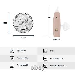 Behind-The-Ear (BTE) Hearing Aids Rechargeable Sound Voice Amplifier