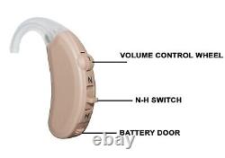 Behind The Ear N-13 Analog Hearing Aid For Mild to Moderate hearing loss. (2 Pc)