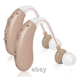 Behind the Ear Hearing Amplifiers for Seniors, Rechargeable Hearing Device for A