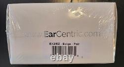 EarCentric EasyCharge Rechargeable Behind Ear Hearing Aids New Sealed