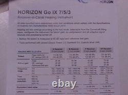 Hear Horizon Go 5IX Hearing Aids New In Box With Accessories & Travel Charger