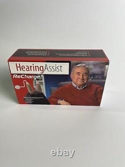 Hearing Aids-Set Hearing Assist Recharge HA-302-4 Rechargeable Hearing Aids