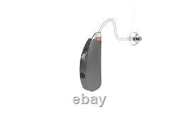 Hearing Assist HA-302 Gray Rechargeable BTE Hearing Aid for Both Ears (2 pieces)