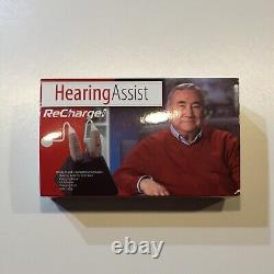 Hearing Assist Hearing Device Rechargeable Set HA-302-4 NEW NEW NEW
