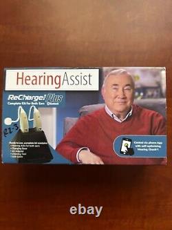 Hearing Assist ReCharge Plus Hearing Device HA-802 Bluetooth NEW NEW NEW