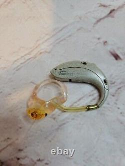 Interton Instinct N570-DVI Hearing Aids BTE Pair Left + Right Untested Used Asis