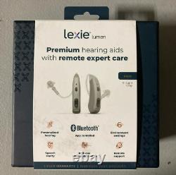 Lexie Lumen Hearing Aid Behind the Ear (BTE) Gray NEW SEALED