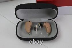 Lucid Engage Premium OTC Hearing Aids With Bluetooth For iPhone/ iPad Beige