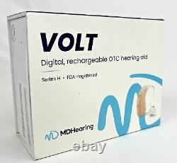 MD Hearing Aid VOLT Digital Rechargeable OTC Series H Hearing Aid NEW