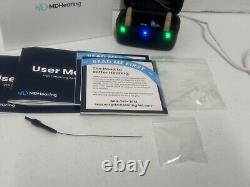 MD VOLT Series H Digital Hearing Aids Pair Charger Accessories Box Used 3 Weeks