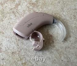 NEW! Vibe P8 Hearing Aid w Case, Docs, Caps & Retail Box FREE SHIPPING