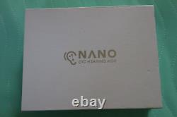 Nano OTC X2R-B Hearing Aids Digital Rechargeable