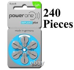 New Lot 6 to 300 Powerone Hearing Aid Batteries IMPLANT Plus 675 P675 Power One