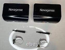 NovaSense Elite RIC Behind The Ear Hearing Aid Left & Right Ear With Batteries