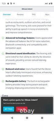 Oticon Intent 1 Mini Rite