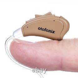 Otofonix Elite Hearing Aid (Factory Refurbished) Hearing Amplifier (Beige, Pair)
