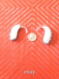 PAIR PROGRAMMABLE BEHIND THE EAR DIGITAL HEARING AID PROFOUND hearing loss