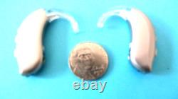 PAIR PROGRAMMABLE BEHIND THE EAR DIGITAL HEARING AID PROFOUND hearing loss