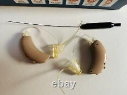 PRO MD Hearing Aids, Left And Right Side Plus Accessories