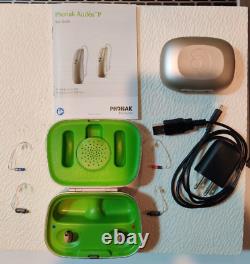 Pair Phonak Paradise P90-R Rechargeable Hearing Aids