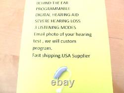 Pair Programmable Behind The Ear Digital Hearing Aid Profound Loss