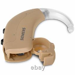 Pair Signia Siemens hearing aids fun p BTE 6 Channel digital severe loss