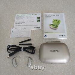 Phonak Bolero B90-PR Rechargeable Hearing Aids and Charger
