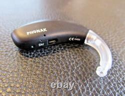 Phonak Sky M90-M Behind The Ear Digital Black Hearing Aid FACTORY REFURBISHED