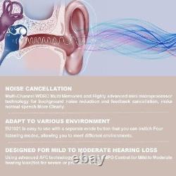 Rechargeable BTE Hearing Amplifier to Aid for Adults Seniors, Hearing Assist Mag