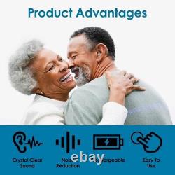 Rechargeable Hearing Aids For Seniors-BTE Hearing Aids OTC F/S