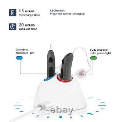Rechargeable Sound Voice Hearing Amplifier Behind-The-Ear (BTE) Hearing Aids