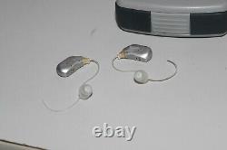 Rexton Cobalt Hearing Aids With Extra Tips, Batteries And Remote W1b