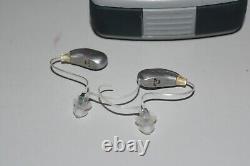 Rexton Cobalt Hearing Aids With Extra Tips, Batteries And Remote W1b