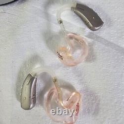 Siemens Hearing Aids Motion SX 701 XCL QB 02672, QB 02619 Left & Right With Charge