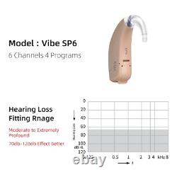 Siemens VIBE 140db Power Hearing Aids For Severe Deaf 8 Channels Programmable