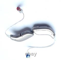 Used, Pair of Oticon OPN 1 miniRITE Beige Color + Left & Right Speaker Units